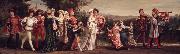 Elihu Vedder Wedding Procession USA oil painting artist
